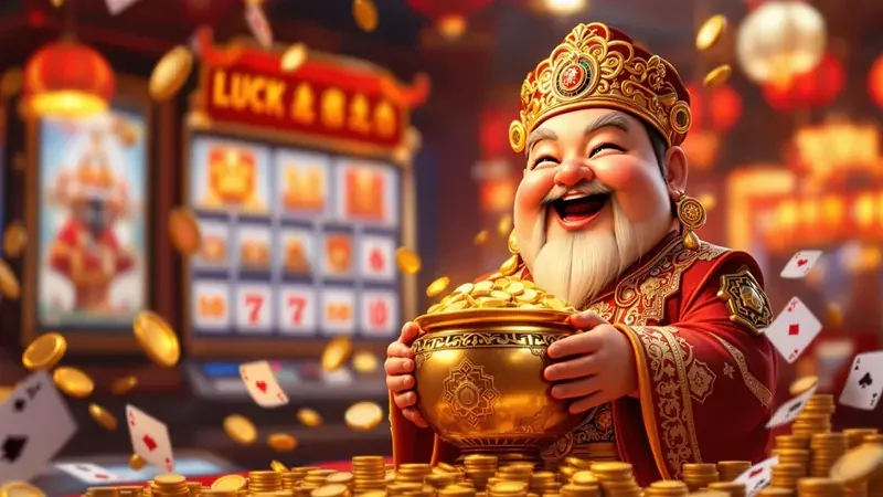 Tampilan permainan reel digital untuk hiburan TOPJITU